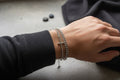 Herrenarmband Kreuz
