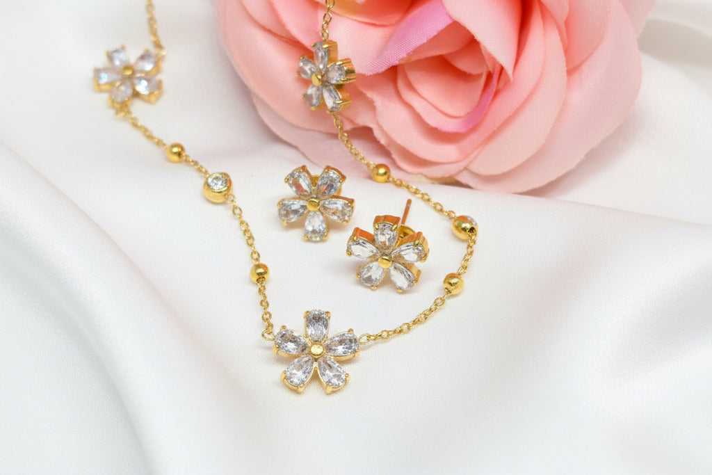 Schmuckset Blüten