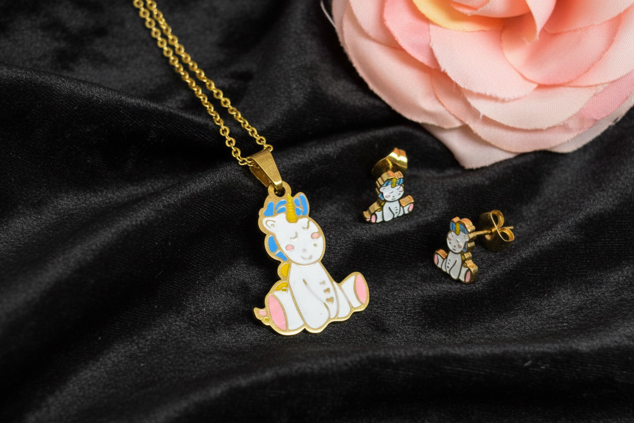 Schmuckset Einhorn