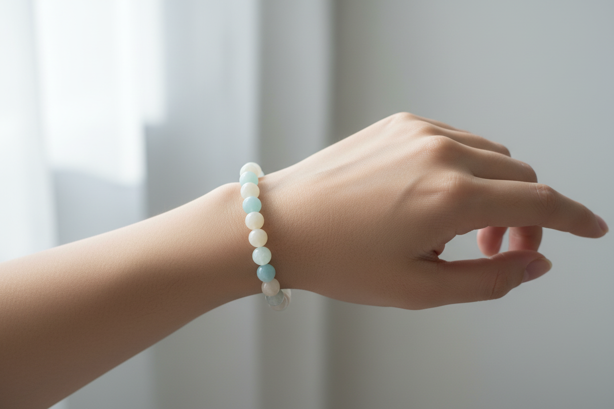 Edelsteinarmband 10mm