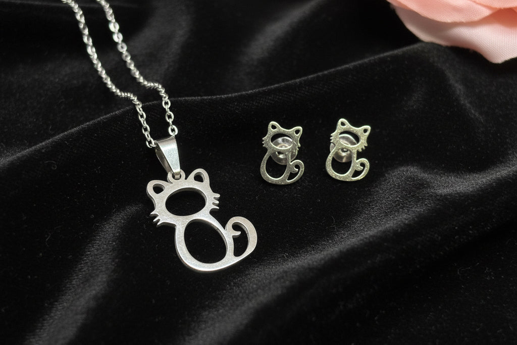 Schmuckset Katze