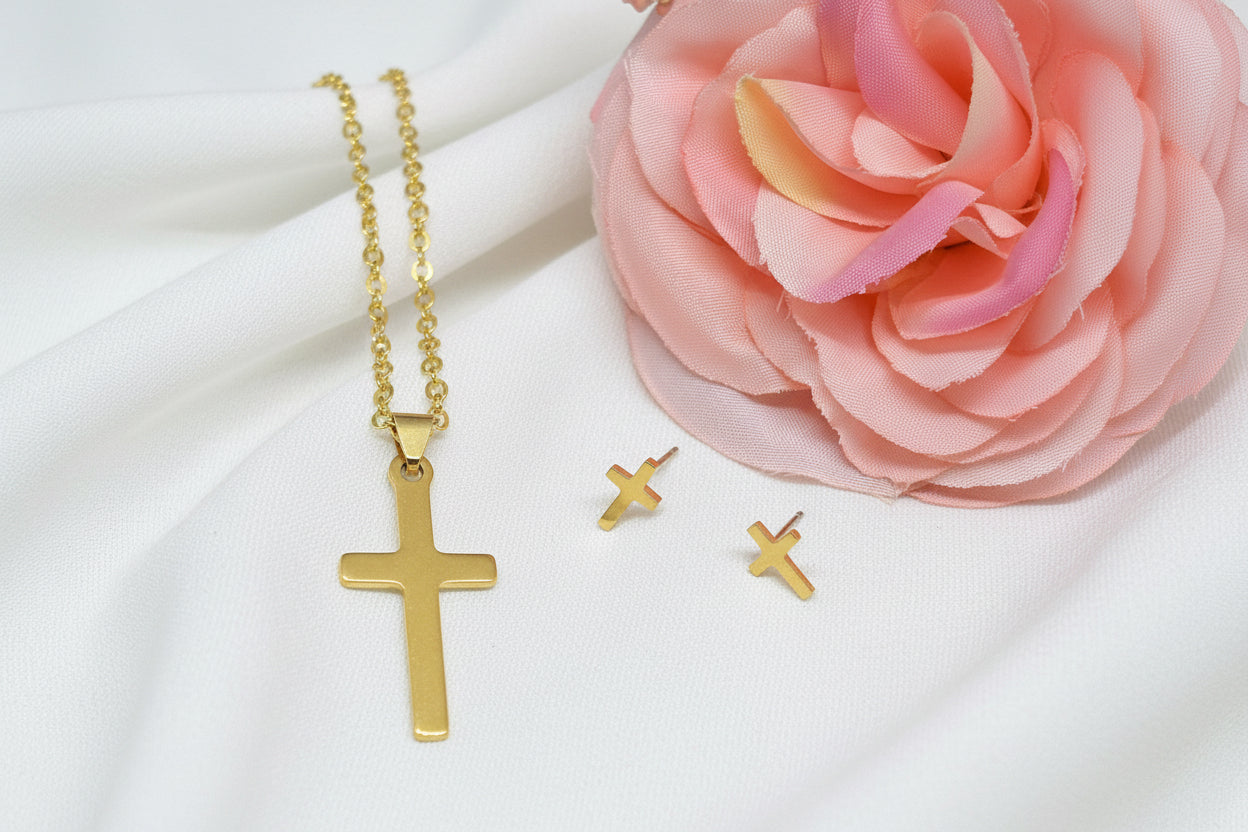 Schmuckset Kreuz