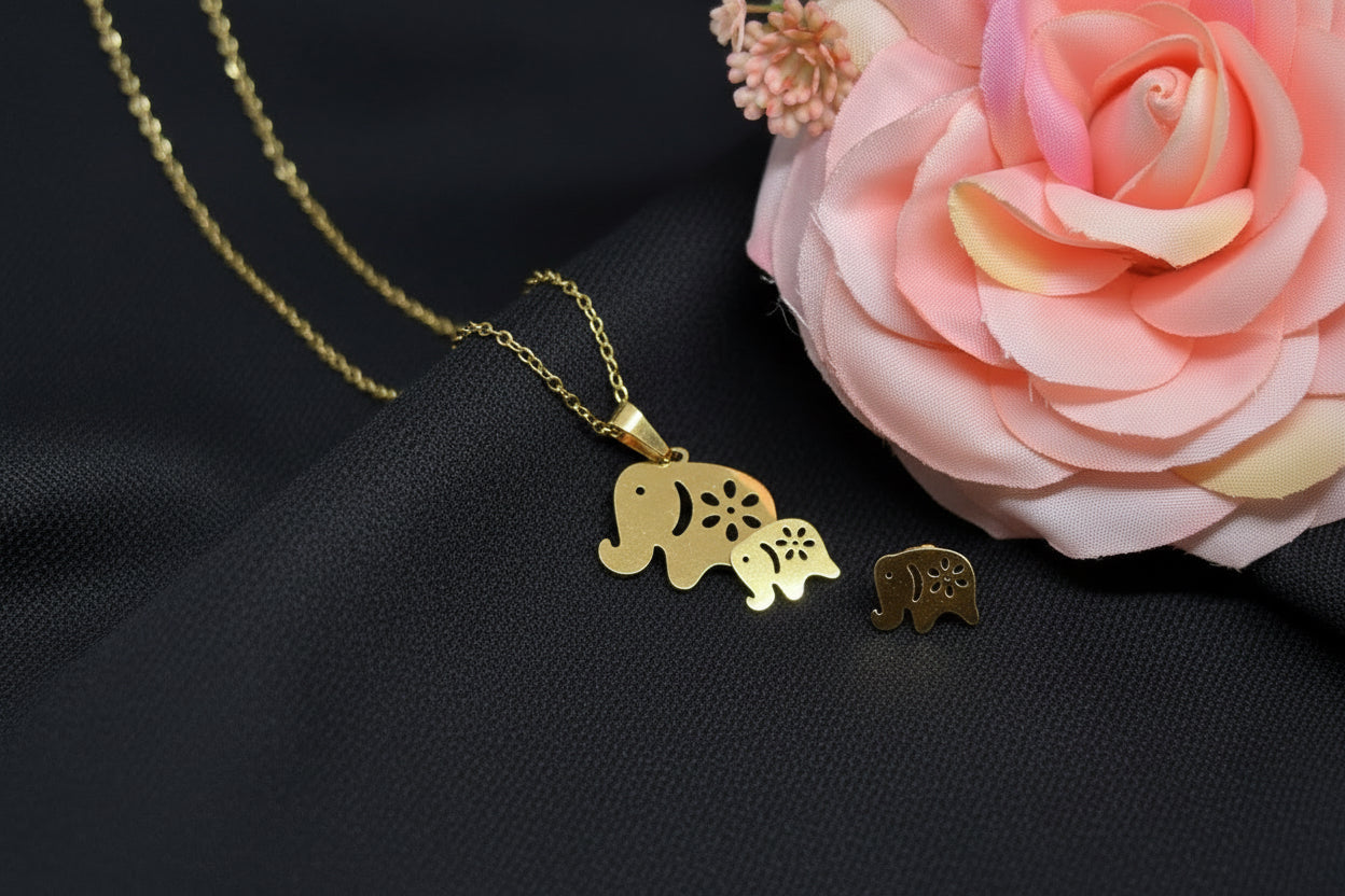 Schmuckset Elefant