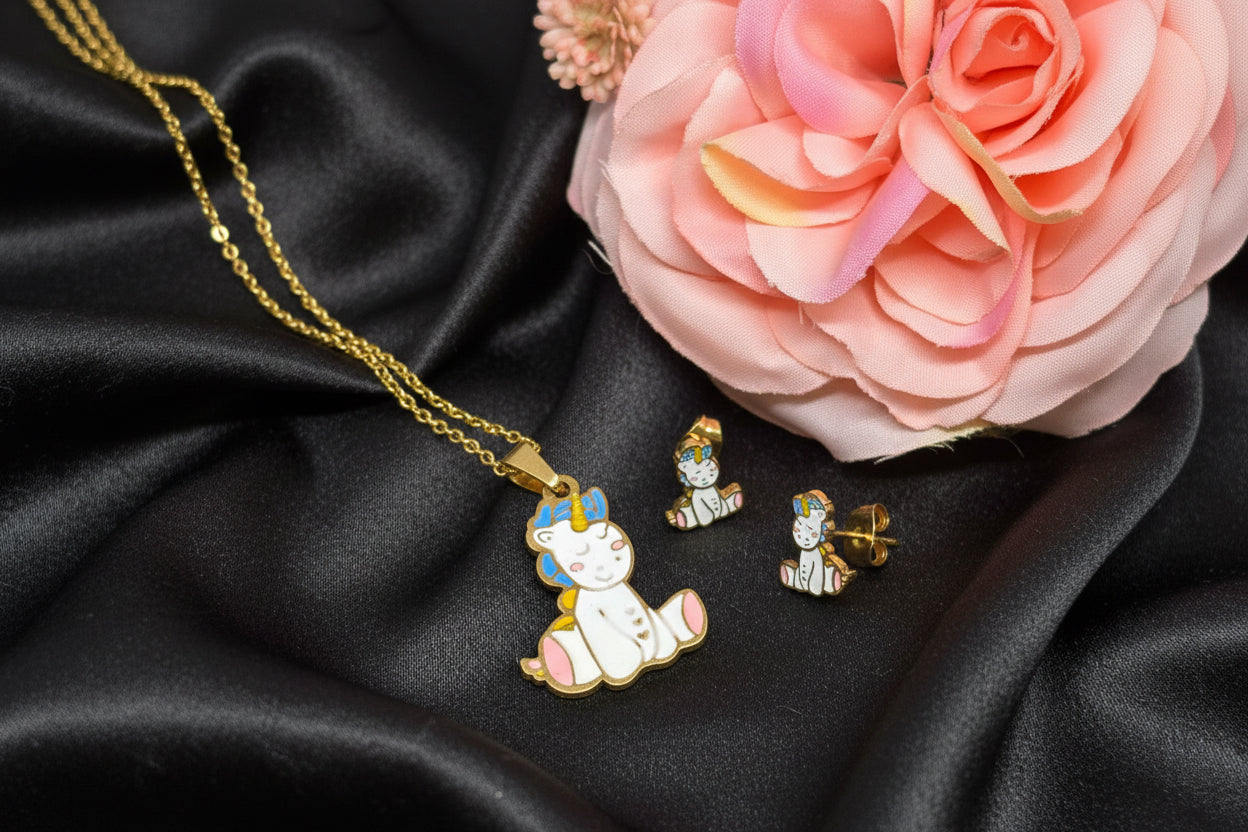 Schmuckset Einhorn