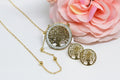Schmuckset Lebensbaum Glitzer