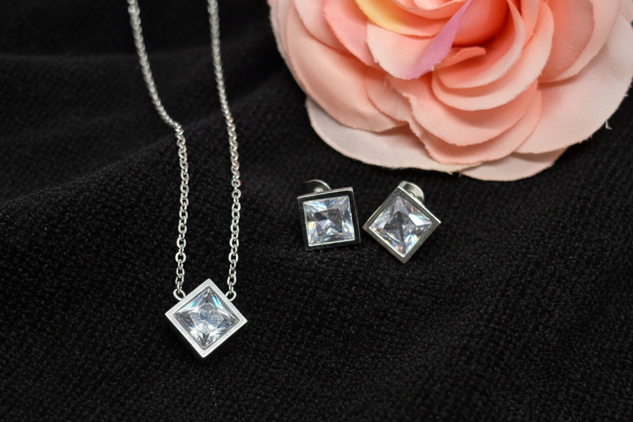 Schmuckset Zirkonia