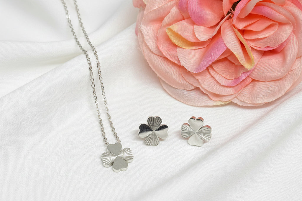 Schmuckset Kleeblatt