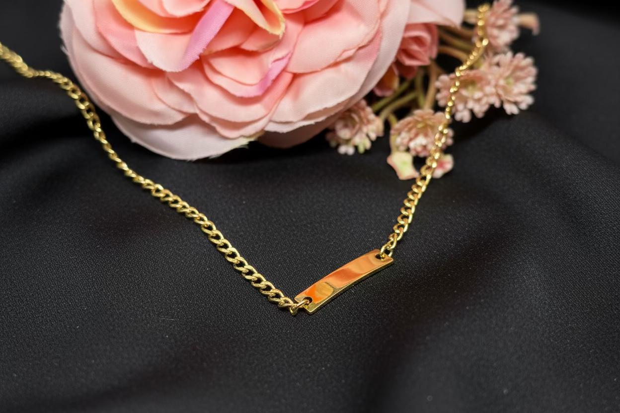 Gravurarmband vergoldet