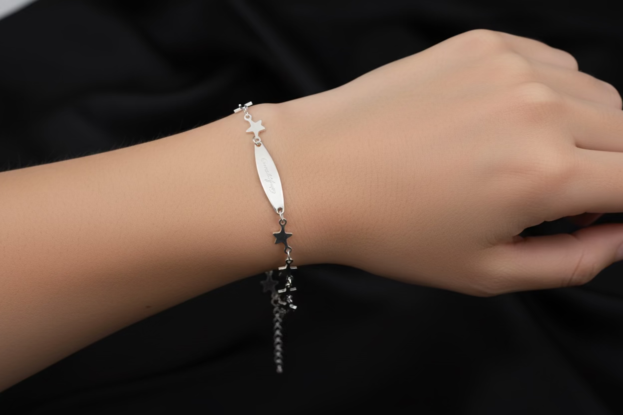 Gravurarmband Sterne